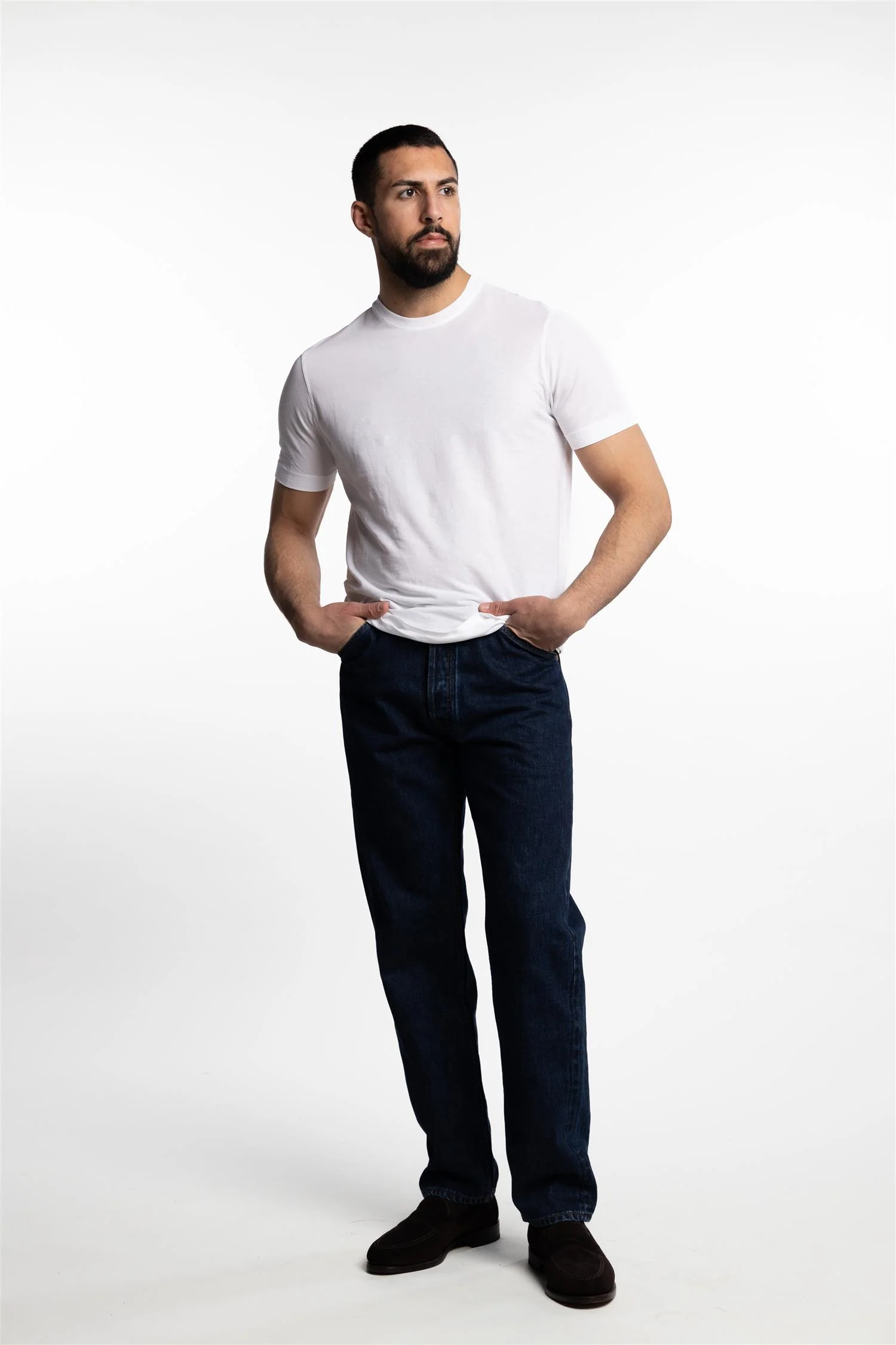 Ice Cotton Short Sleeve T-Shirt White - Image 5