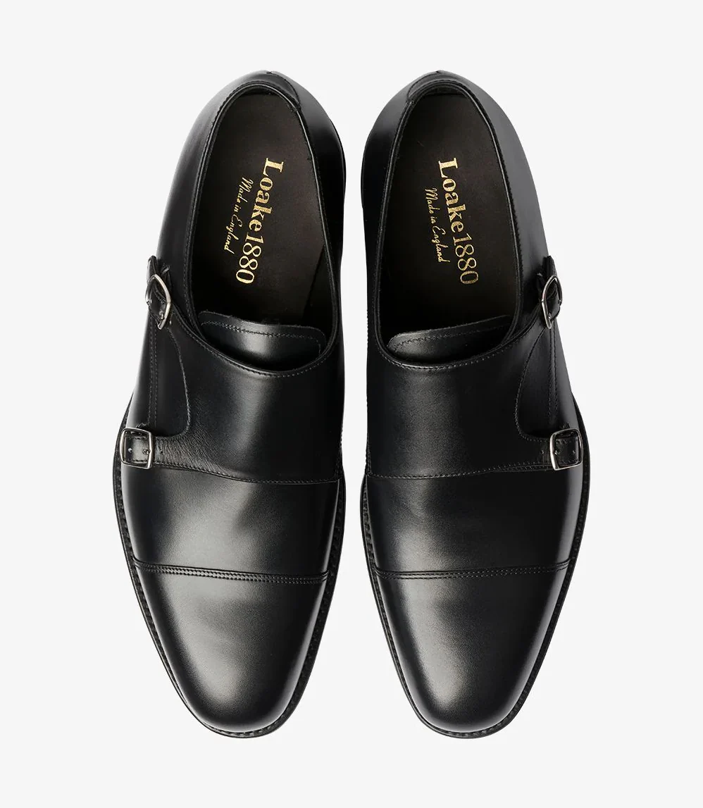 Cannon Monkstrap Black Calf - Image 3