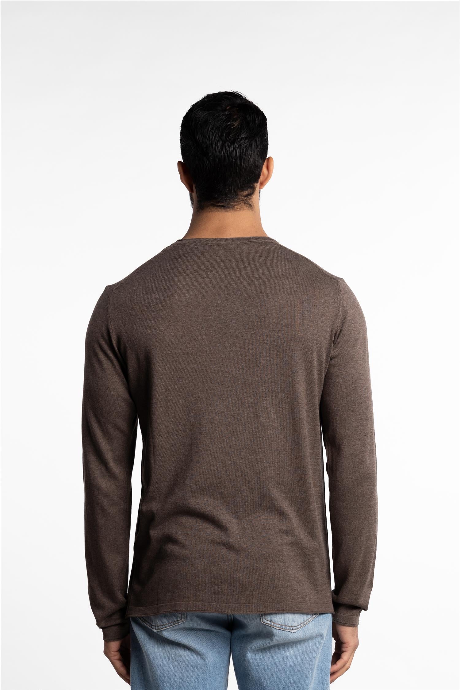 Sawyer Roundneck Nut Beige - Image 3
