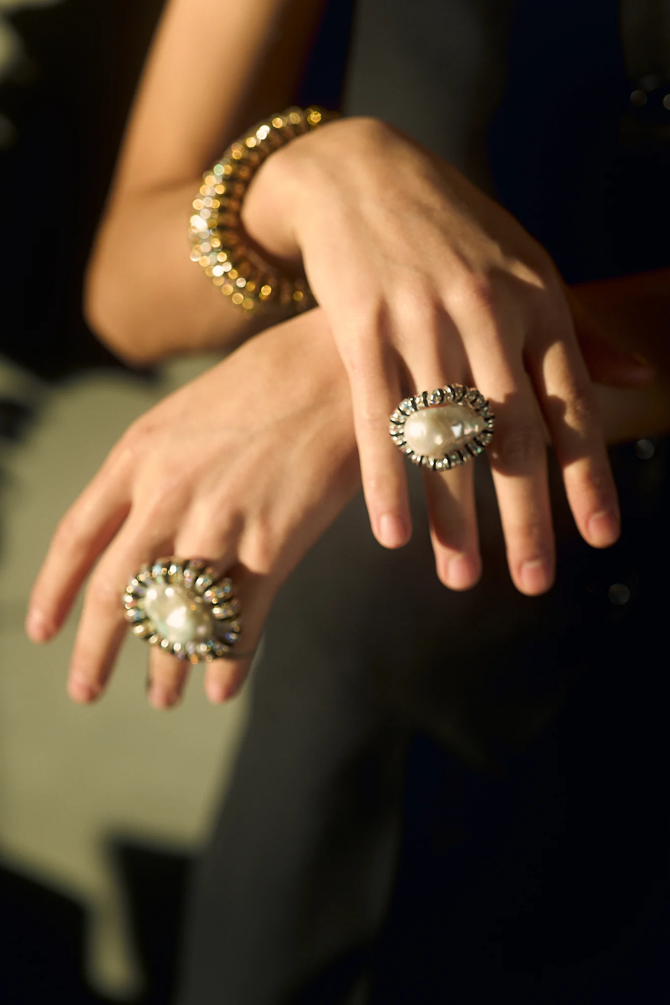 Mini Baroque Ring - Zebra - Image 2