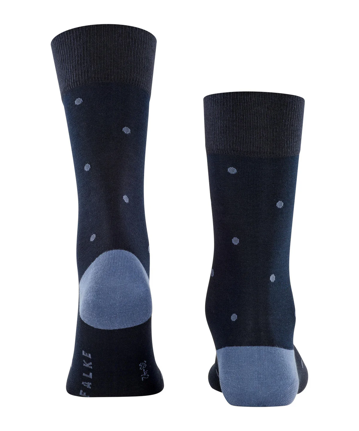 Dot Socks Dark Navy - Image 3