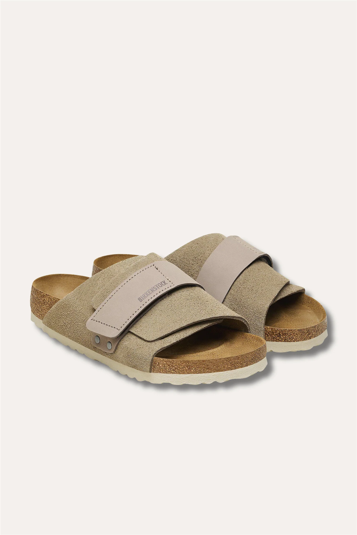 Men's Kyoto Nubuck/Suede Leather Taupe - Image 2