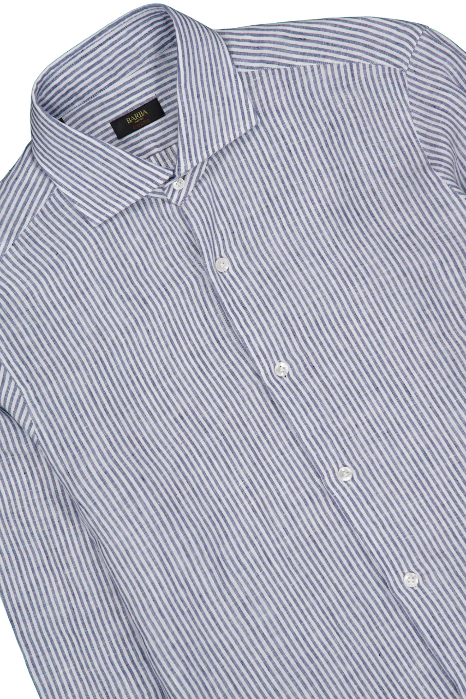Culto Striped Linen Shirt - Image 3