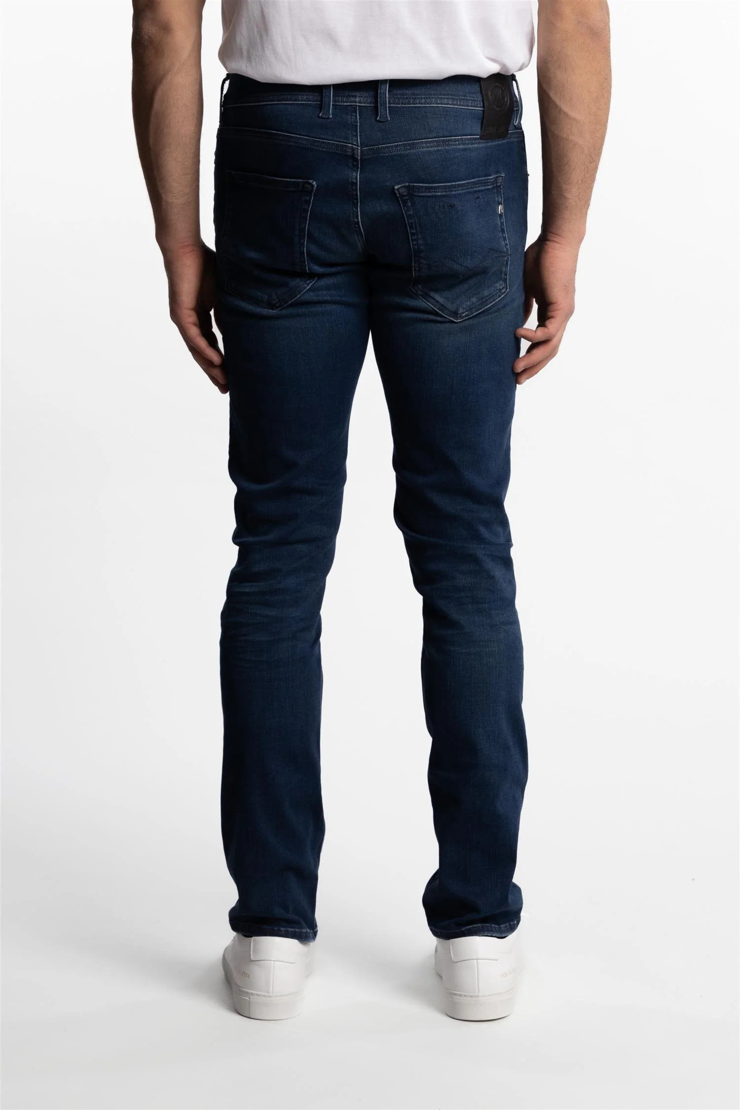 Grover Straight Fit Hyperflex Clouds Jeans Dark Blue - Image 3