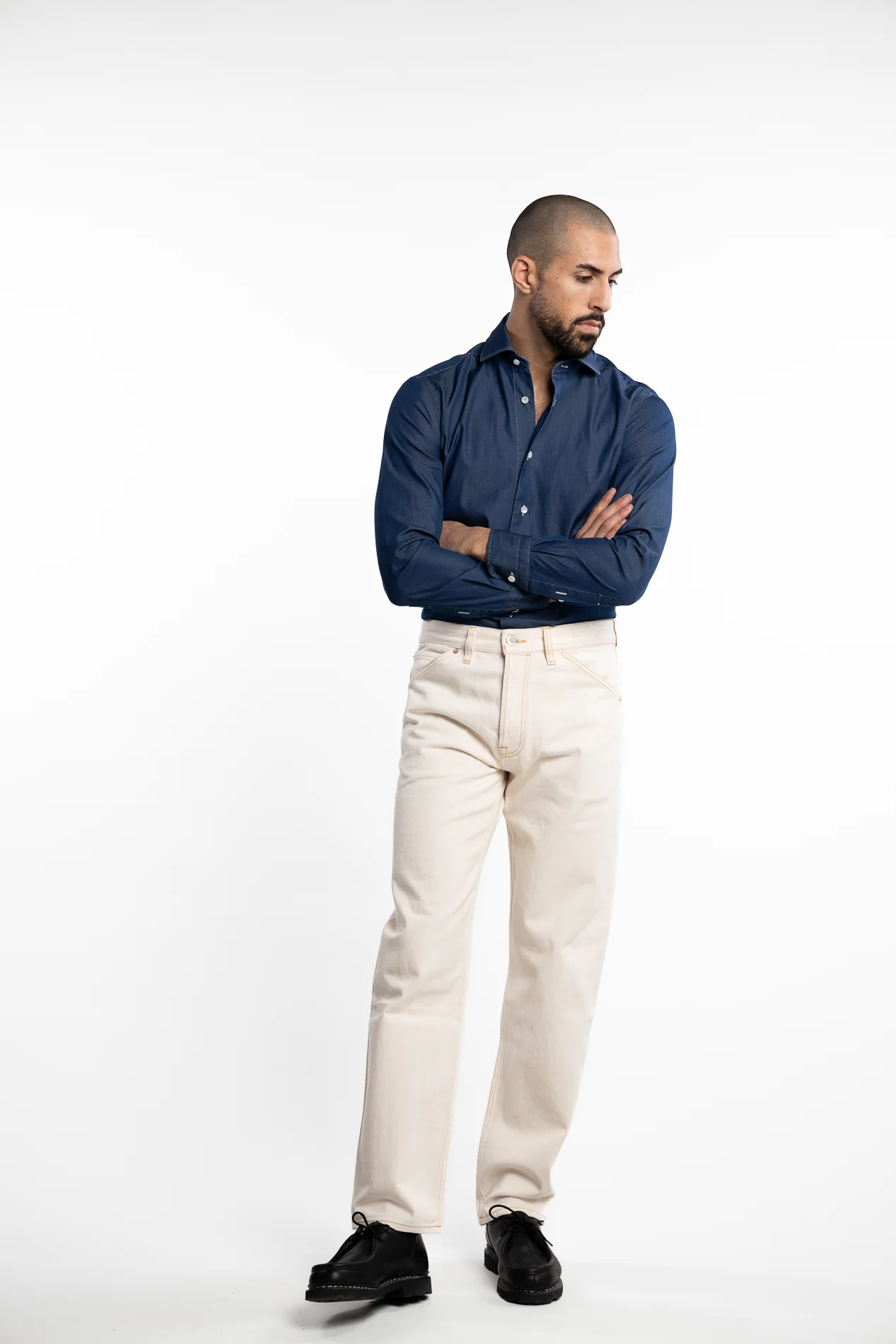 Dandylife Chambray Shirt Scuro - Image 7