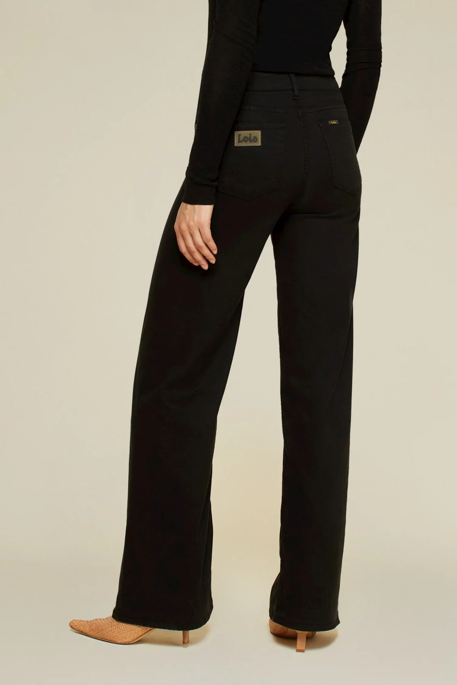 Palazzo Lea Soft Colour- Black - Image 7
