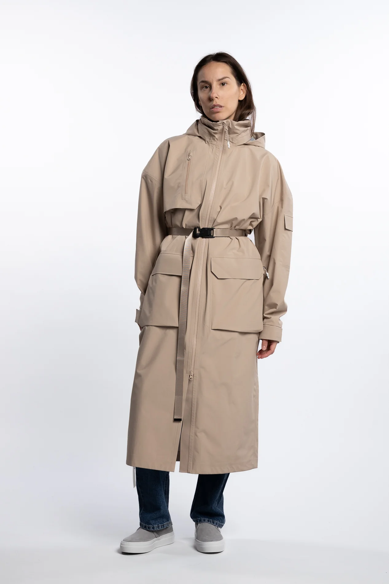 Klipra Coat- Beige - Image 4