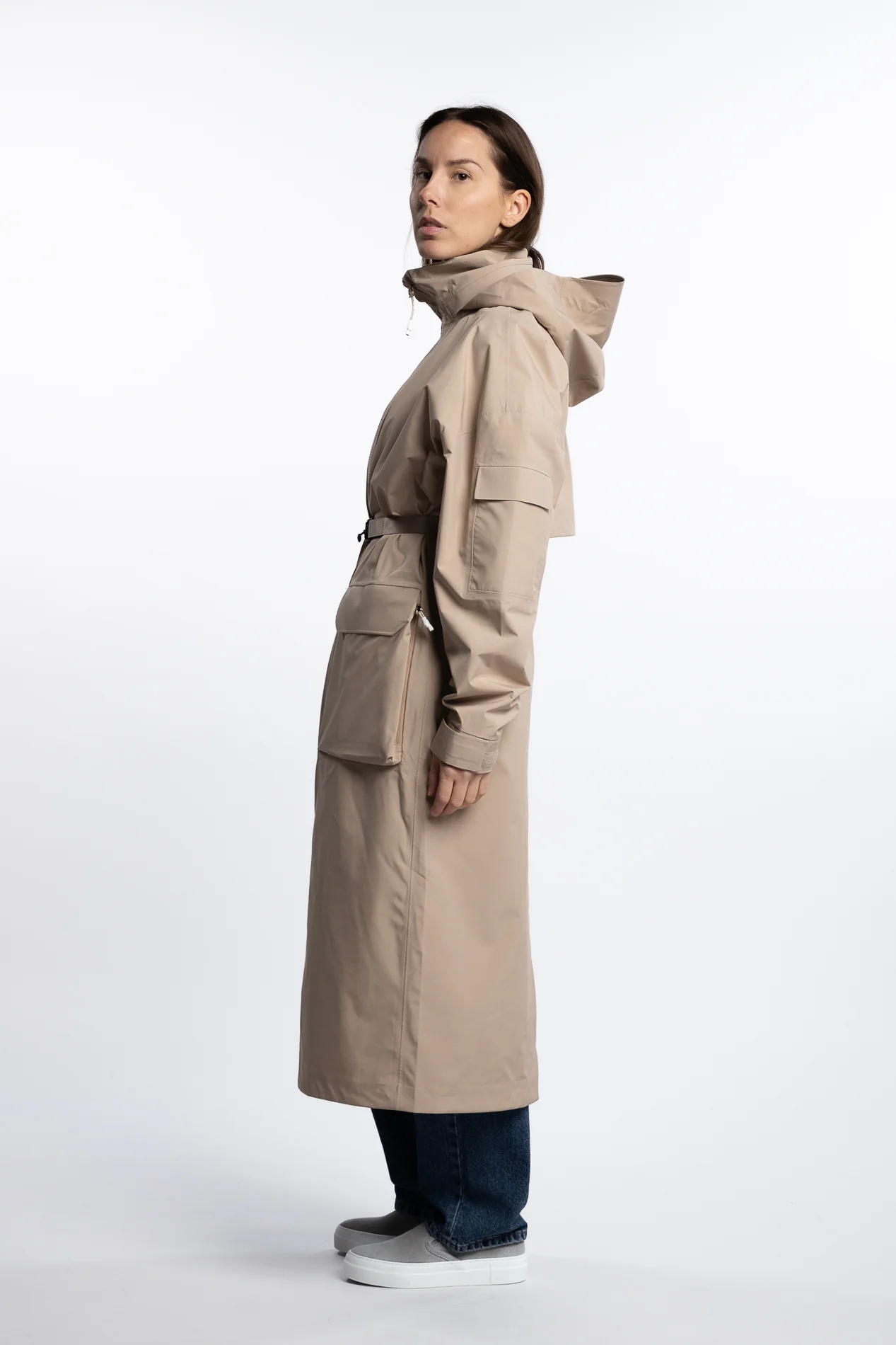 Klipra Coat- Beige - Image 5