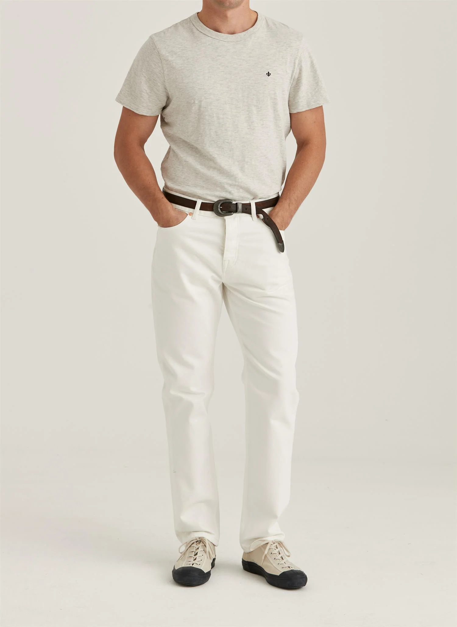Watson Slub Tee Khaki - Image 4