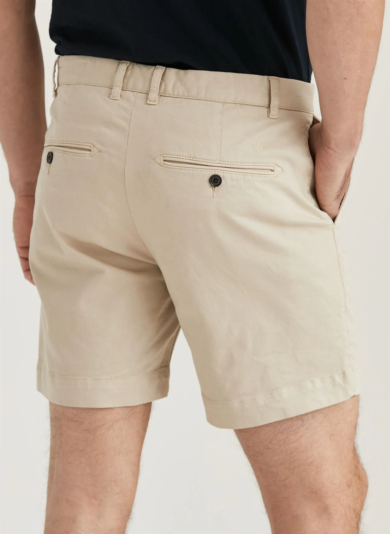 Jeffrey Short Chino Shorts 05 Khaki - Image 2