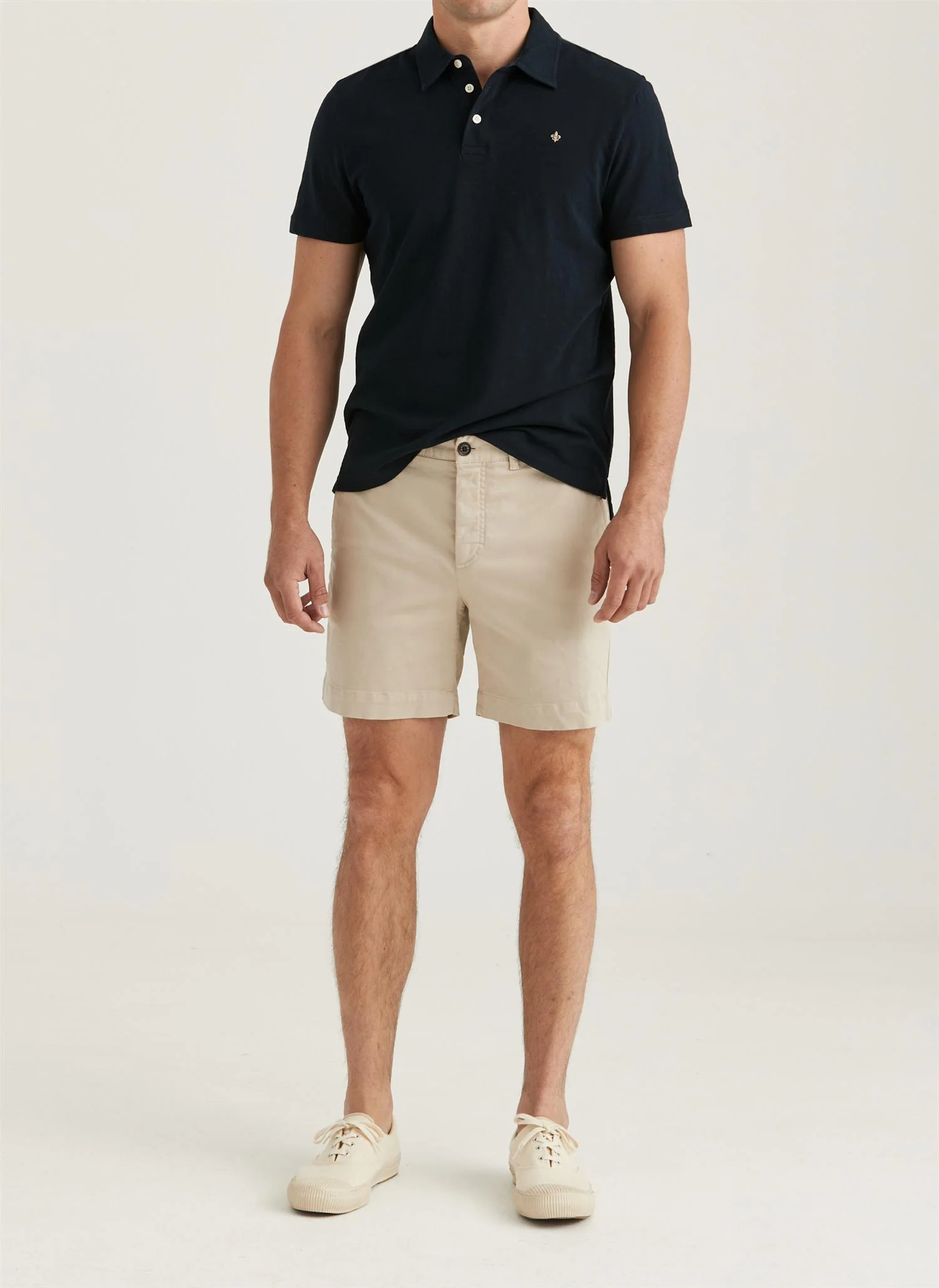 Jeffrey Short Chino Shorts 05 Khaki - Image 3