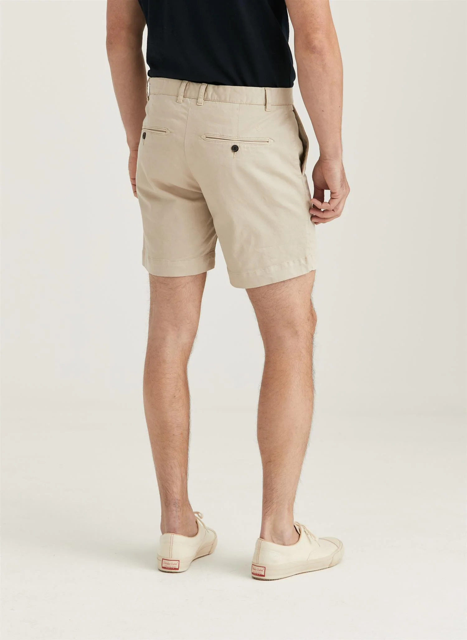 Jeffrey Short Chino Shorts 05 Khaki - Image 4