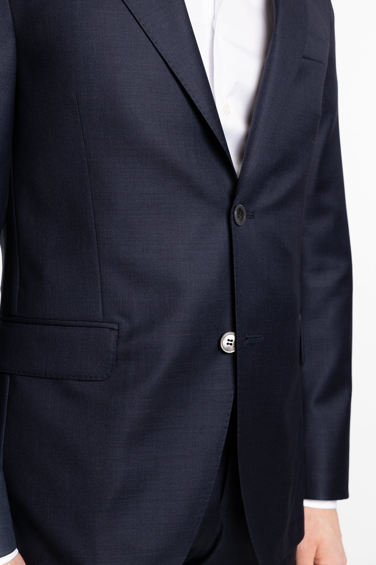 Sienna Slim Fit Blazer Dark Blue Melange - Image 9