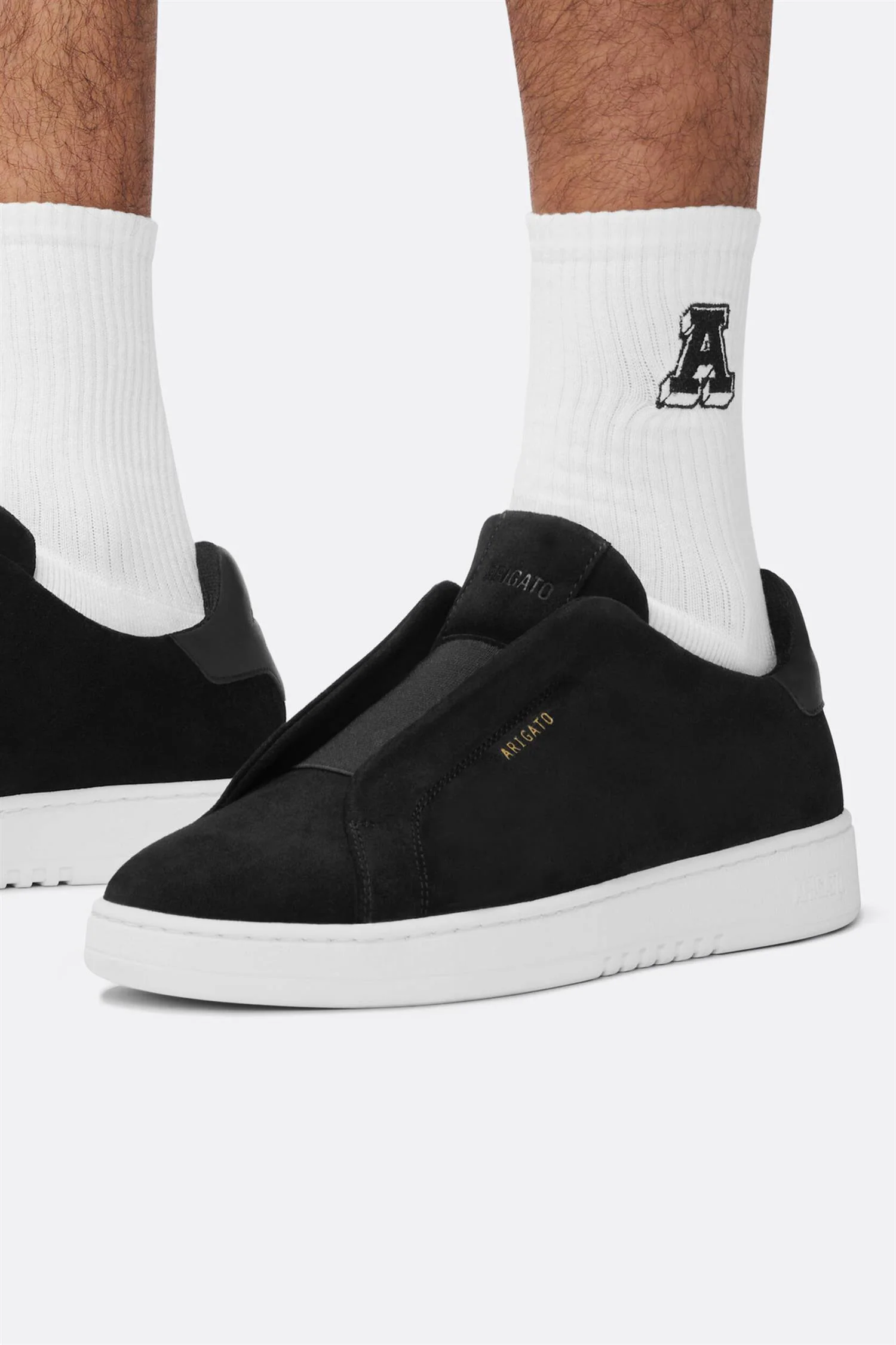Dice Laceless Sneaker Black/White - Image 2