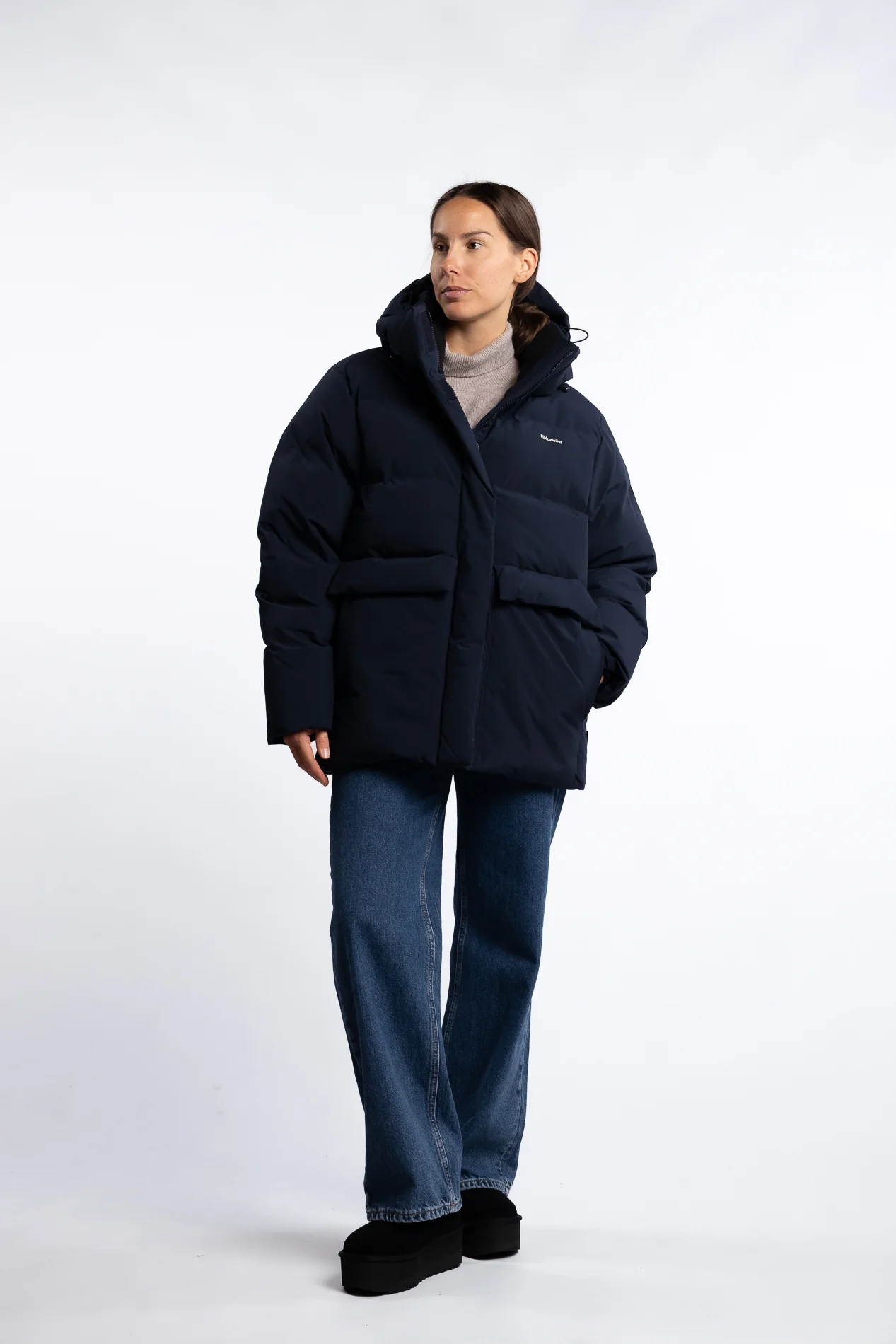 Besseggen Down Jacket- Dk. Navy - Image 5