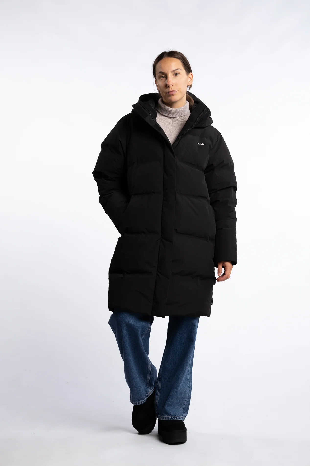 Loen Down Jacket - Black - Image 5