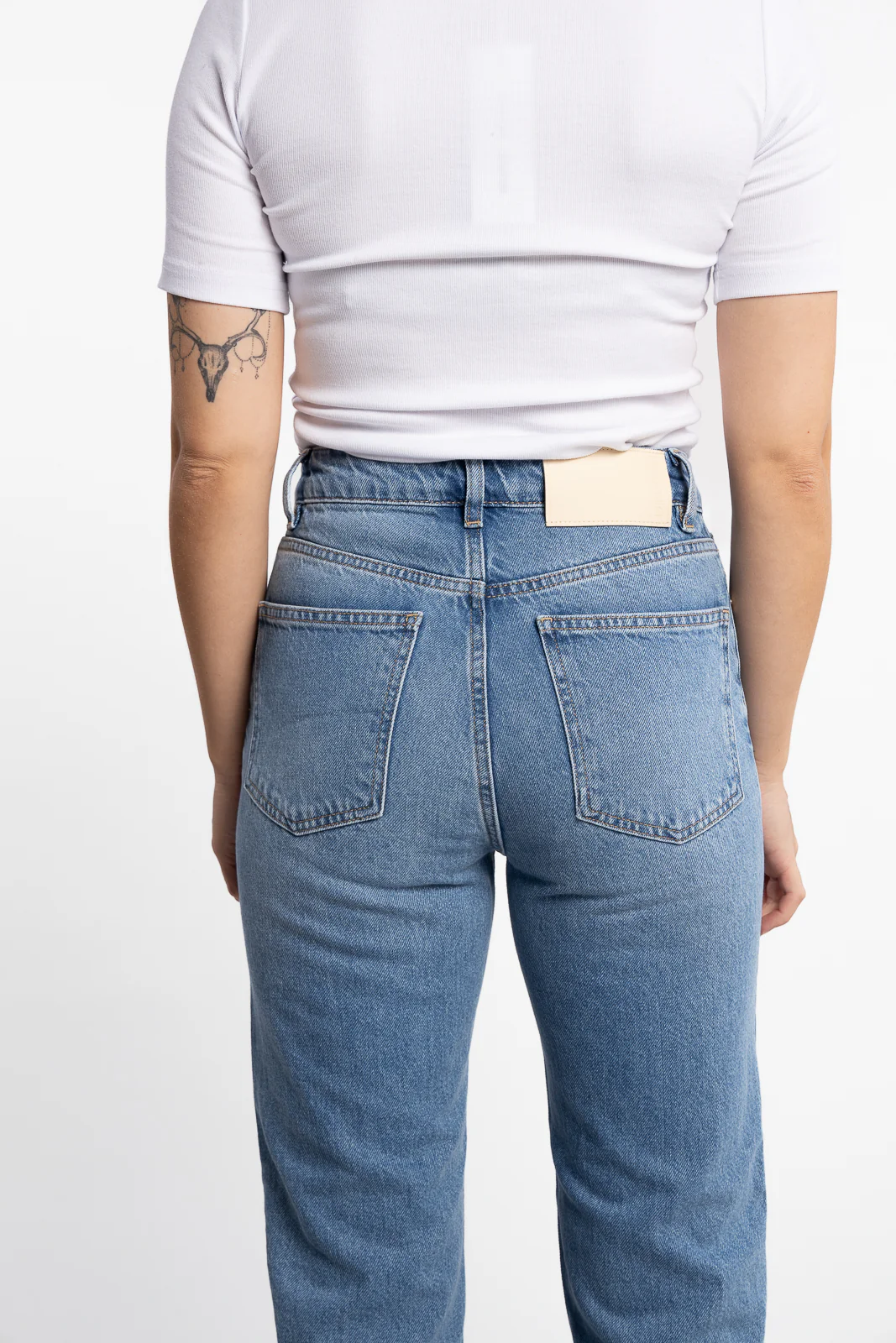 W Regular Jeans- Lt. Blue - Image 4