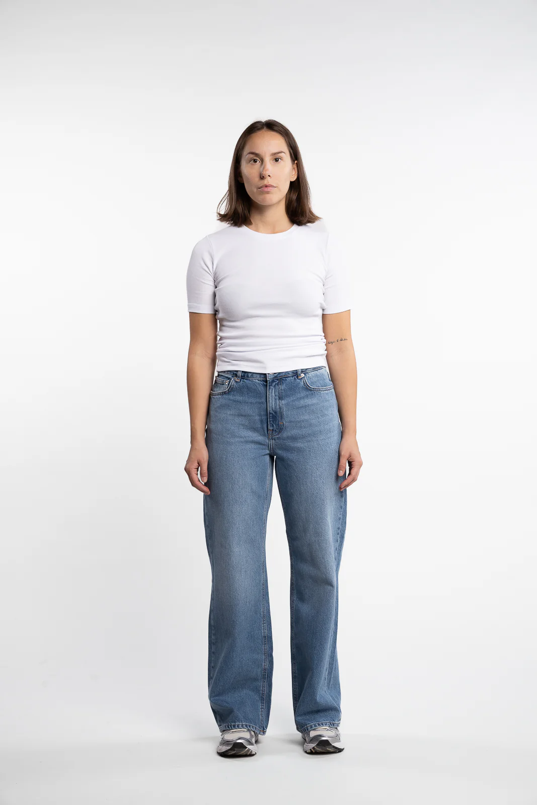 W Wide Jeans- Lt. Blue - Image 5