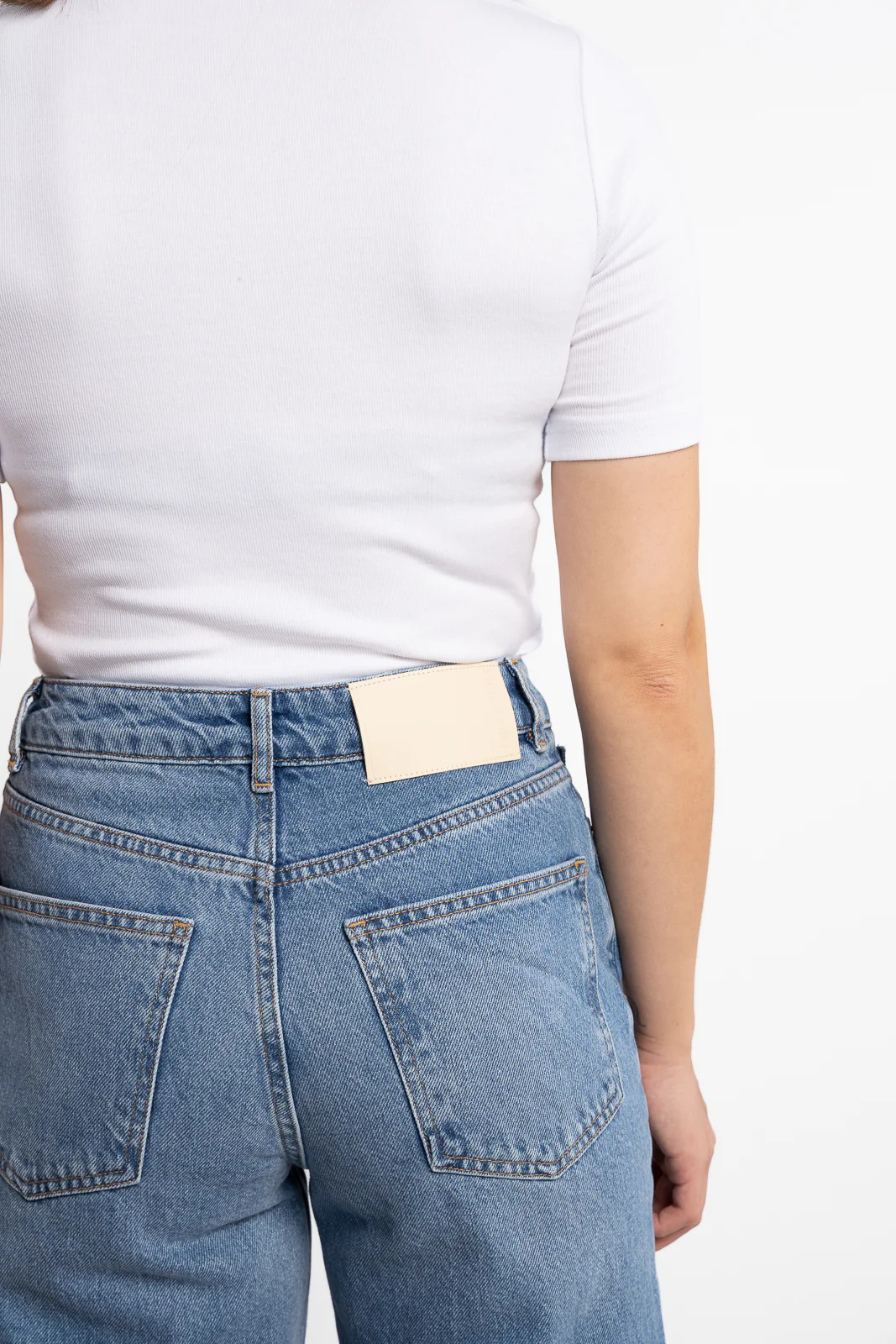 W Wide Jeans- Lt. Blue - Image 6