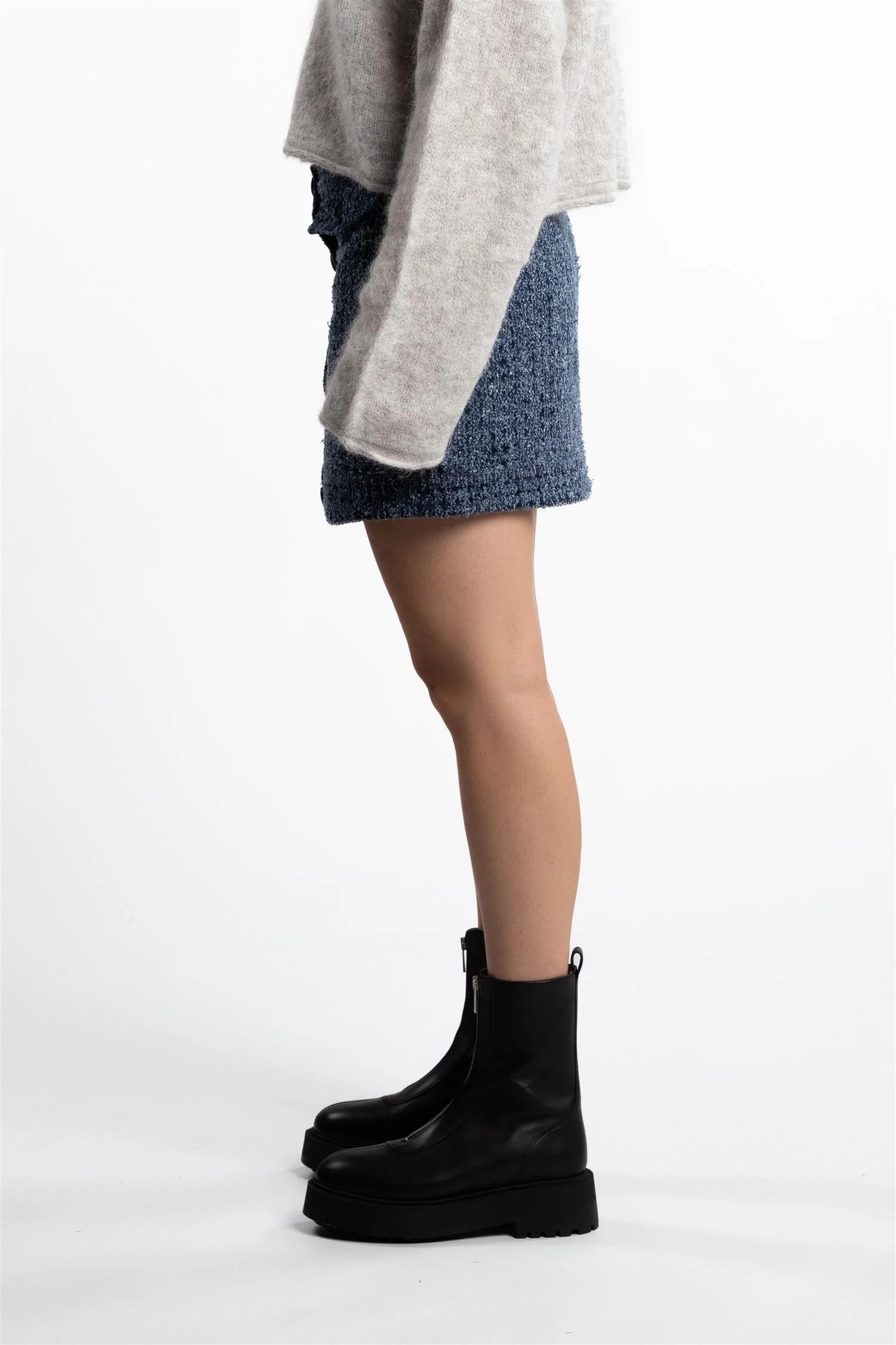 Uma Skirt- Blue - Image 2