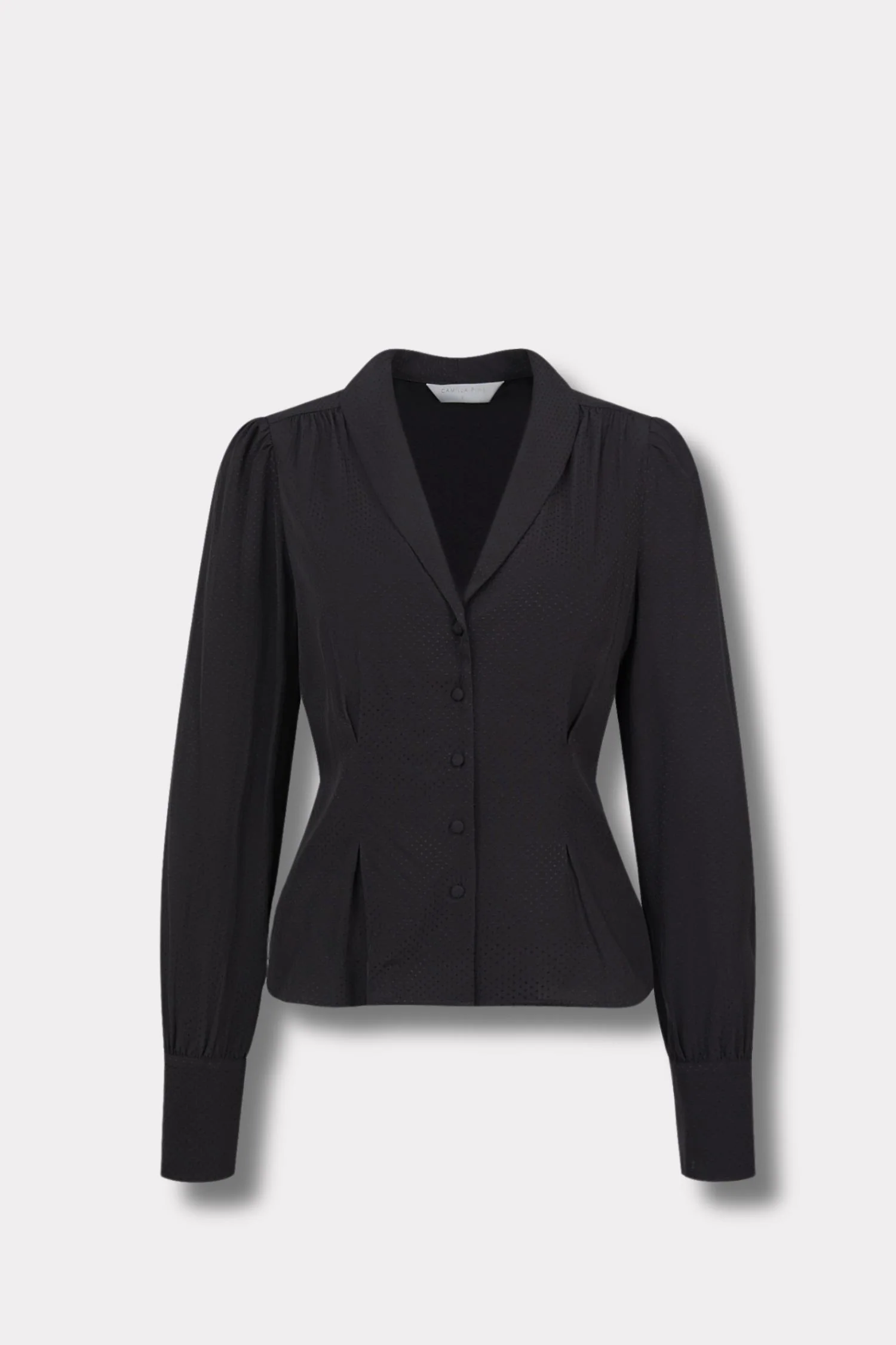 Ylva Blouse- Black - Image 8