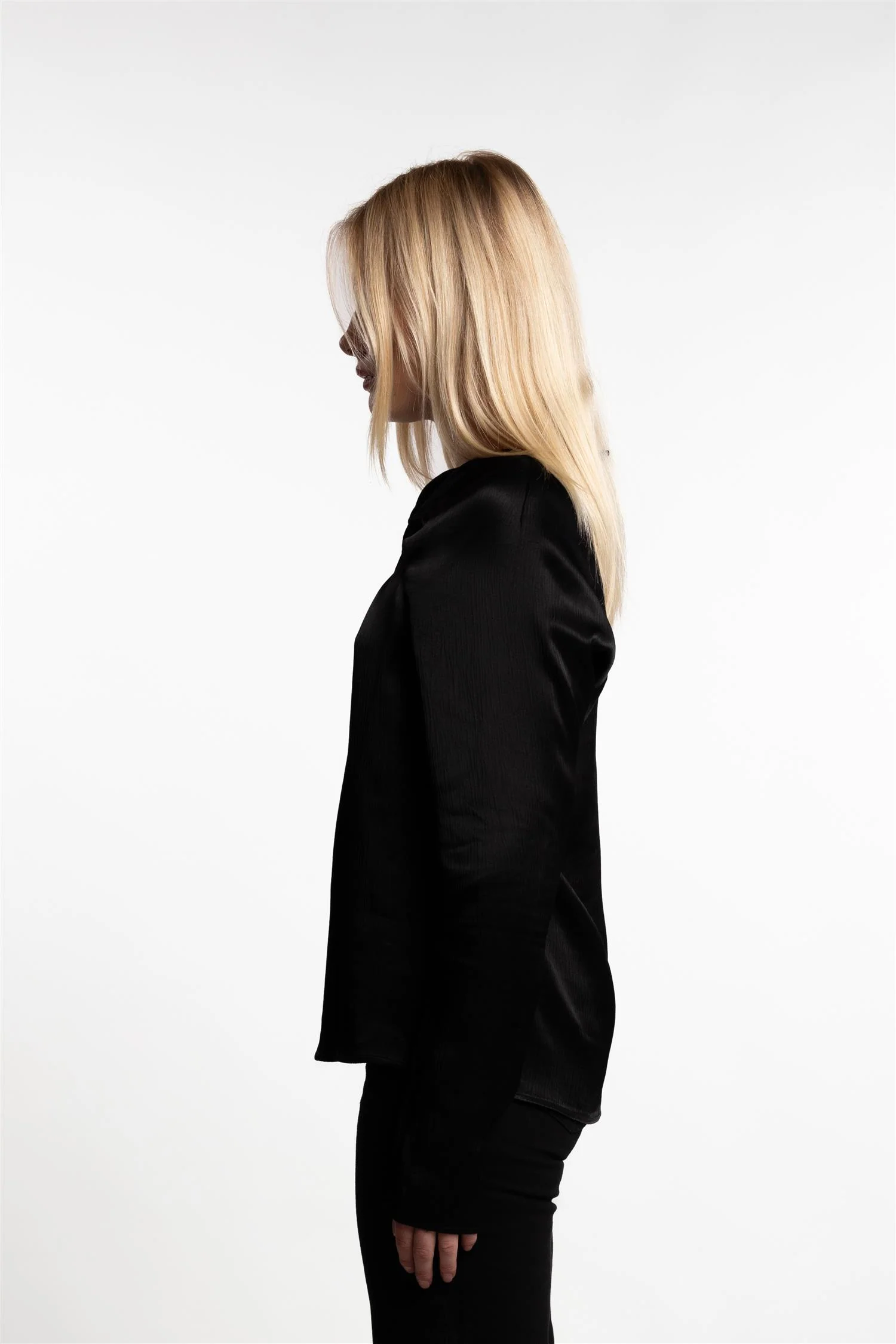 Rana Blouse- Black - Image 2