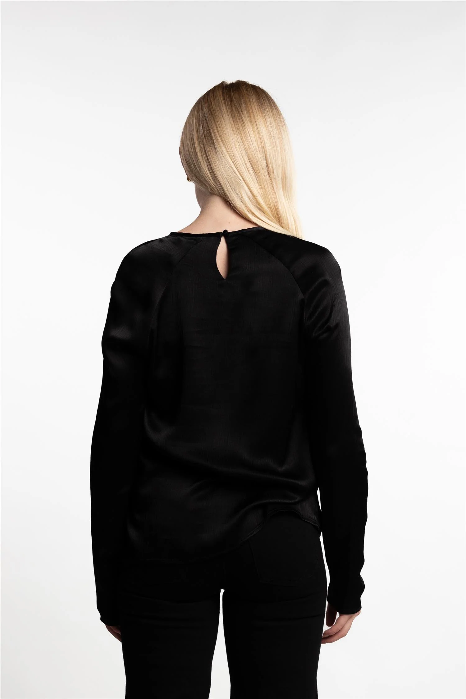 Rana Blouse- Black - Image 3